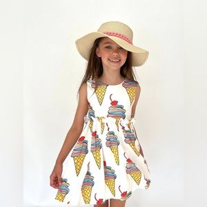 NWT Lola and The Boys Ice Cream Dress - size 2